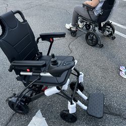Lightest 35lbs Foldable Electric Wheelchair
