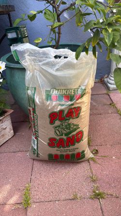 Free bag of Play Sand