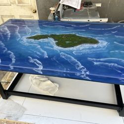Coffee table, nightstands, epoxy, custom built Coffee table, nightstands, epoxy, custom built