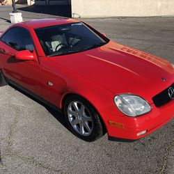 99 Mercedes slk230, 105k, smog, runs and drives well
