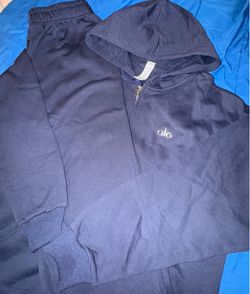 Navy blue alo set
