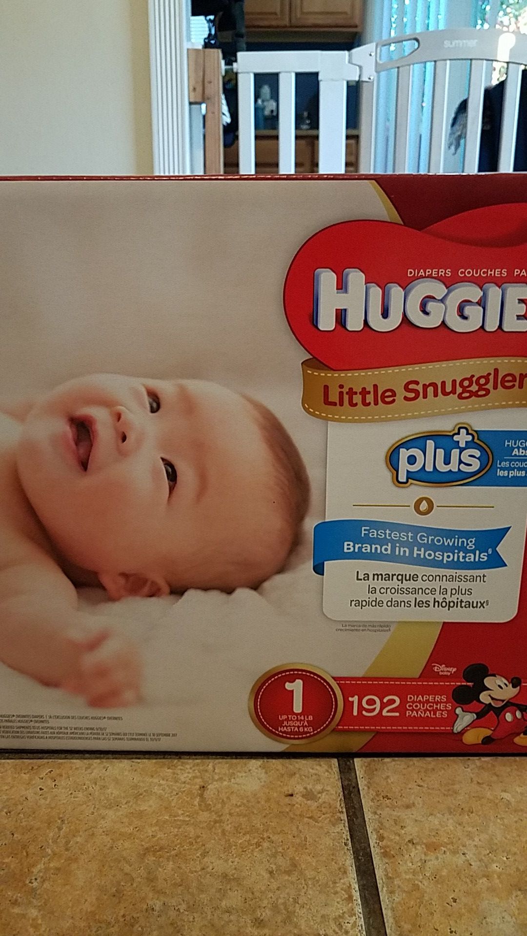 1 Huggies 192 Diapers