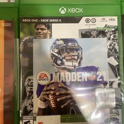 Madden NFL 21 Xbox One Game 