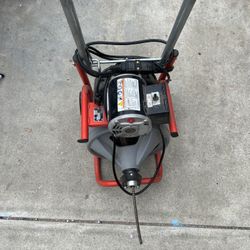 Ridgid motor snake