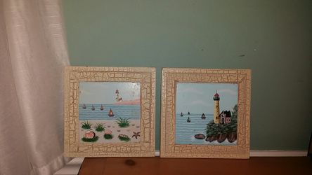 Lighthouse Beach Wall Art