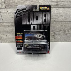 Johnny Lightning Blacked Out ‘1968 Chevy Nova “SS” Chase / Street Freaks • Die Cast Metal Body & Chassis • Made in China