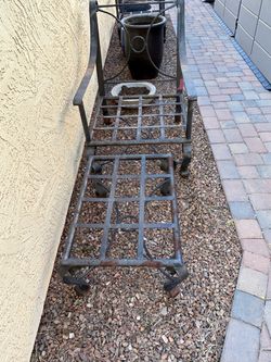 Iron Patio Club Chairs