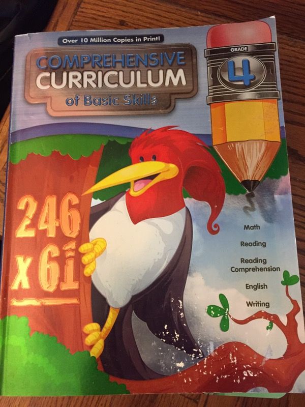 Comprehensive 4th grade skills workbook