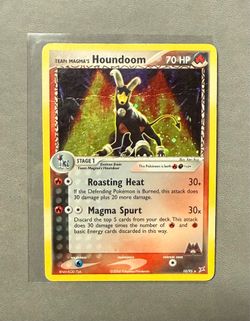 Pokémon TCG team magmas houndoom 10/95