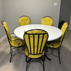 dining table and chairs 