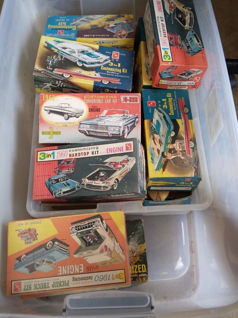 Vintage Plastic Model Cars Your Choice $35 Each