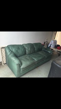 Creative Leather Couch