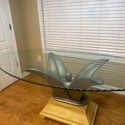 Table with matching Bottle Table 