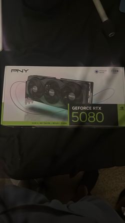 NEW PNY GeForce RTX 5080 16GB GDDR7 Triple Fan GPU