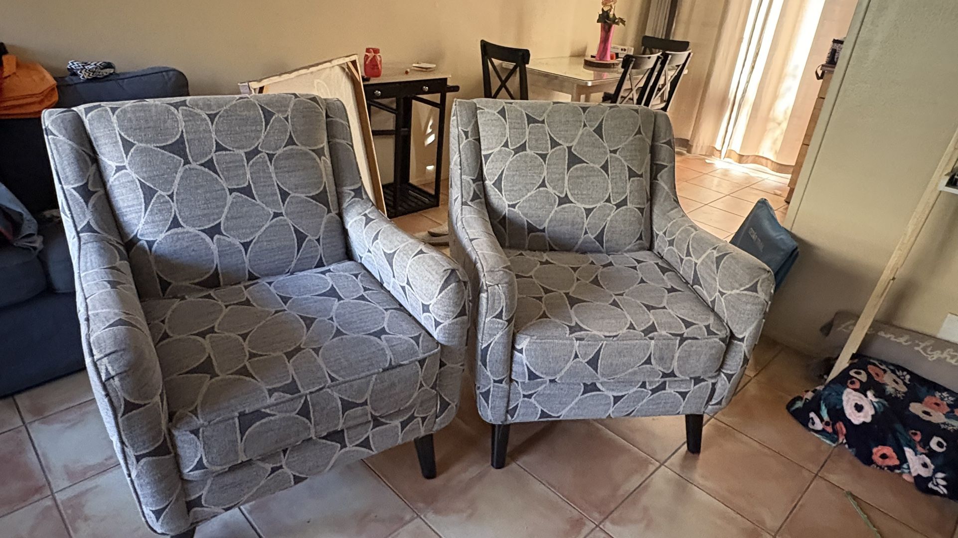 ✨ Pair of Accent Chairs – $150 for BOTH ✨