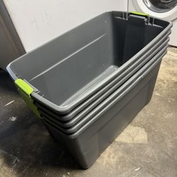 45 Gallons Large Tote With Wheels 