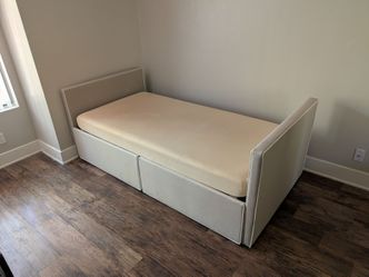 Upholstered Twin Bed Frame