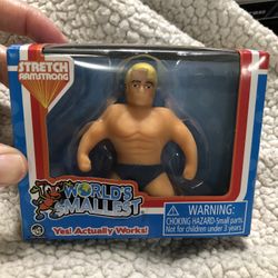 WORLDS SMALLEST STRETCH ARMSTRONG TOY NEW