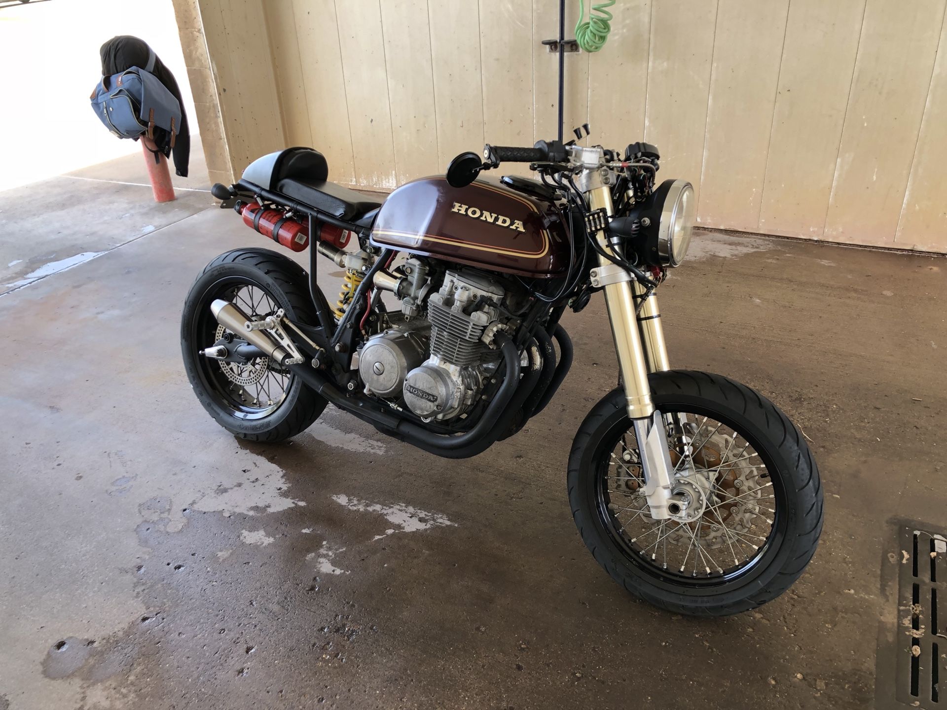 Honda CB650 custom cafe racer naked bike