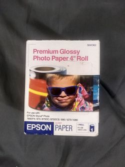 EPSON PREMIUM GLOSSY PHOTO PAPER 4 INCH ROLL