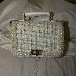 Tweed Crossbody Bag