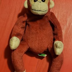 Monkey Stuffed Animal Plush Beanie Toy
