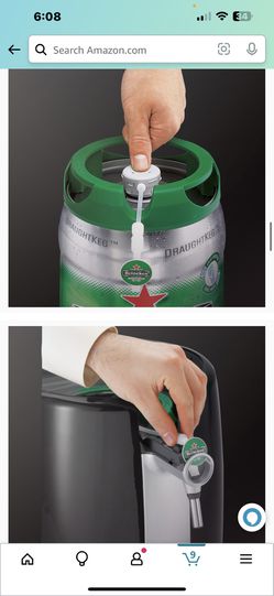 BeerTender from Heineken and Krups B90 Home Beer-Tap System
