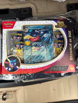 Pokemon 30th Celebration Greninja ex Box