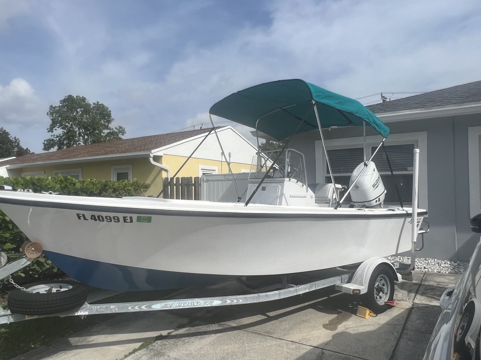 Boat For 85 Classic Mako with Trailer- 