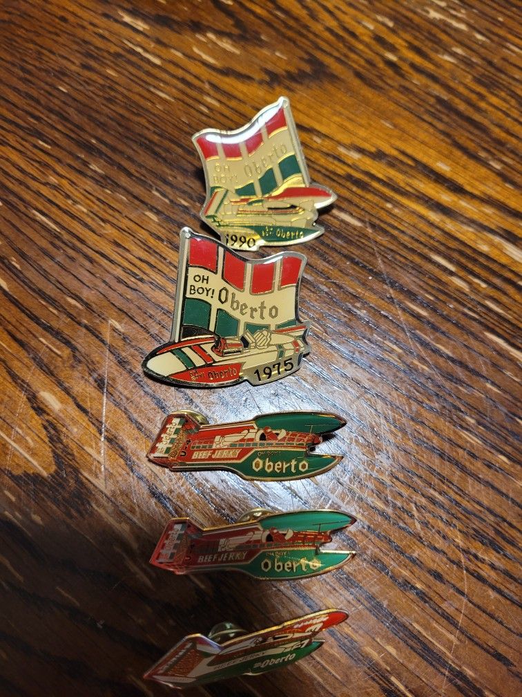 Hydroplane Lapel Pin(Oberto)