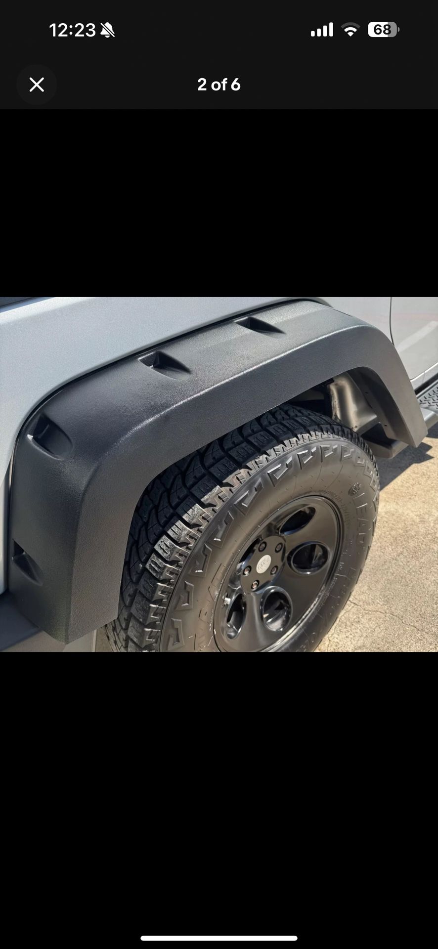 Jeep Flares For Sale 125 For All 4 Or Best Offer