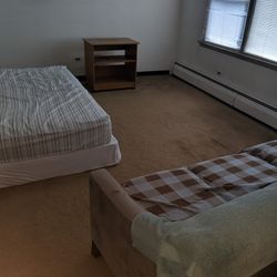 Free Sofa, Dresser, Mattress, Light Stand 