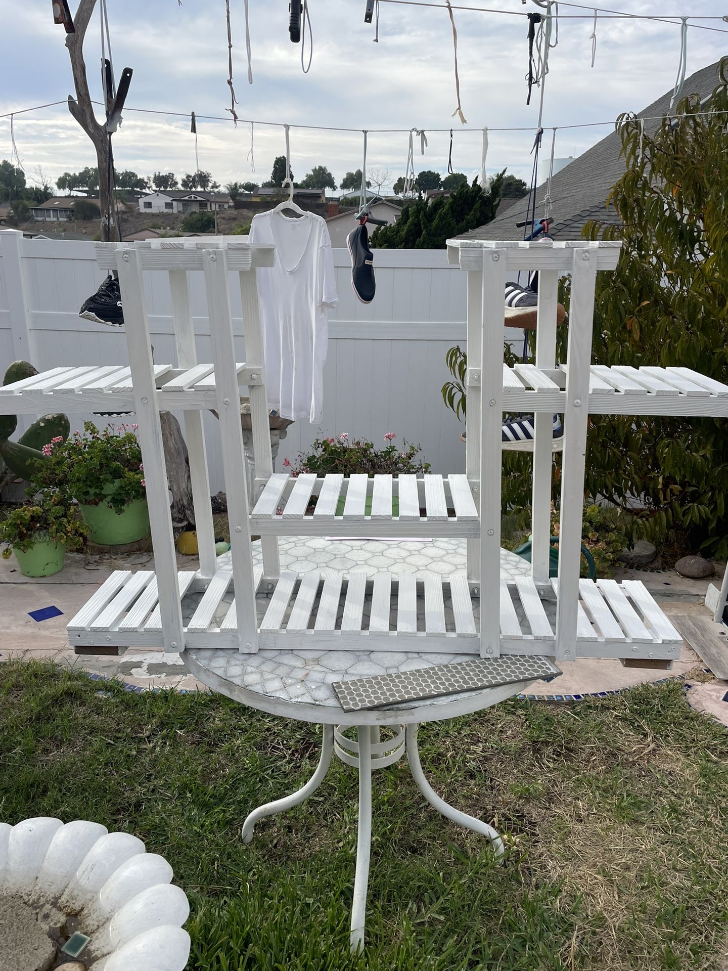 Plant/picture Display rack 