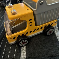 Kids Wood Dump truck Toy 