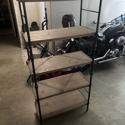 Decorative storage shelf