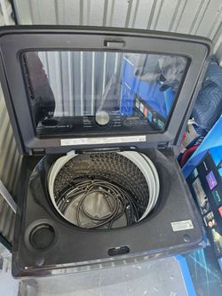 Samsung Washer & Dryer Set - Black stainless - Works Great