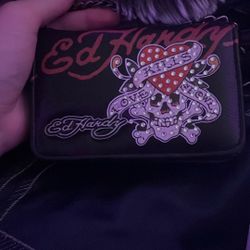 Ed Hardy Crossbody Wallet