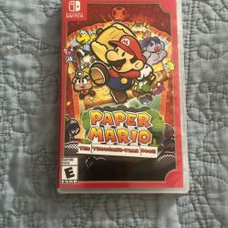 Paper Mario Nintendo Switch 