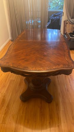 wood table brown