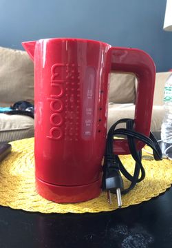 Red Electric Tea Kettle