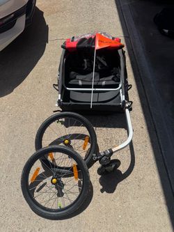 Burley Honey Bee Double Child Bike Trailer