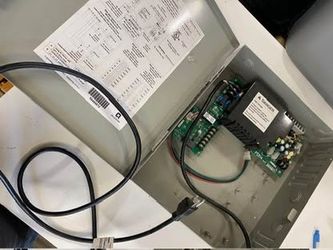 Von Duprin power supply + access control
