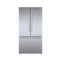 B36CT80SNS Bosch 800 Series 36 in. 21 cu ft Smart Counter Depth French Door Bottom Freezer Refrigerator in Stainless Steel w/ Ice & Water