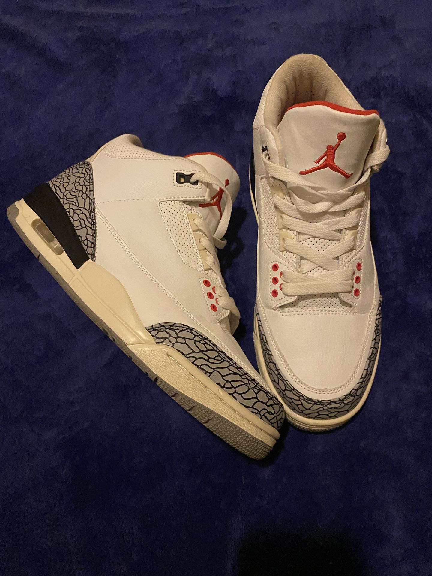 Air Jordan 3 'White Cement Reimagined' No Box (Taken Offers)