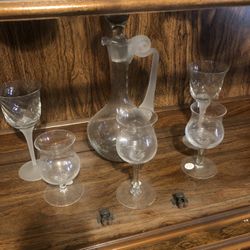 Crystal Wine Set