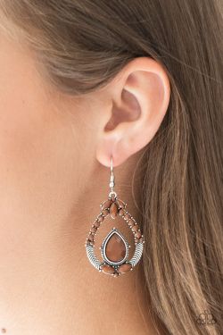 Vogue Voyager Brown Earrings