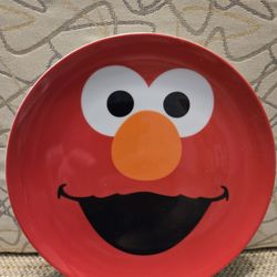 Sesame Street Elmo Plate Ceramic 8"