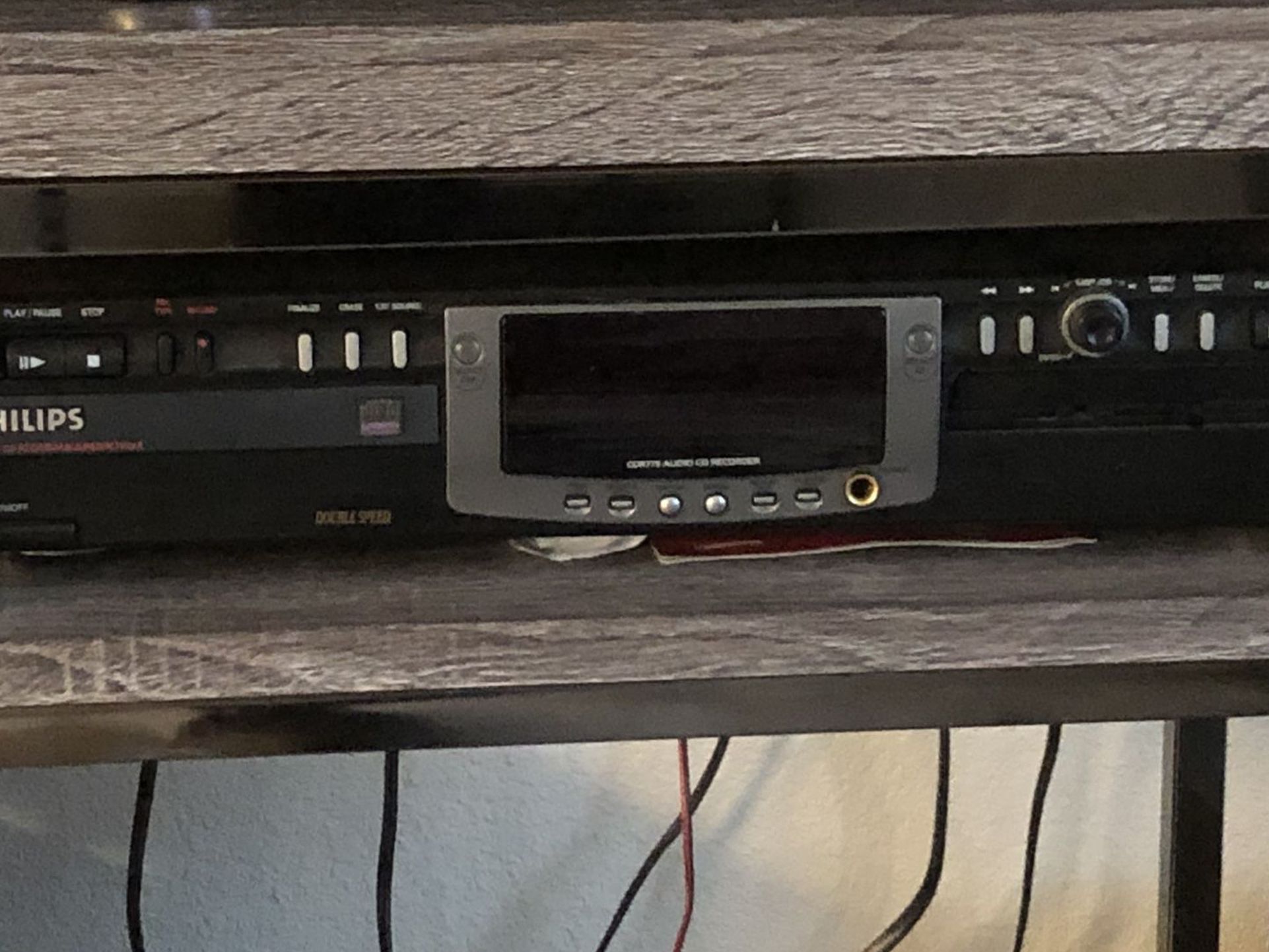 Dual Tape Deck And Dual cD Player