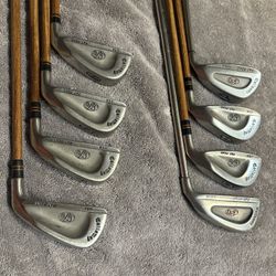 *RARE* Callaway S2H2 Iron Set w/ Utah Woodgrain Wrapped Shaft | 3-PW
