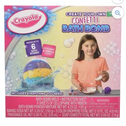 Crayola Build Your Own Bath Bomb Kit - 8pk